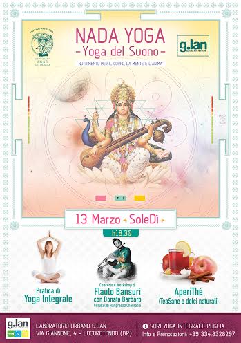 Nada Yoga / massaggio sonoro con flauto bansuri