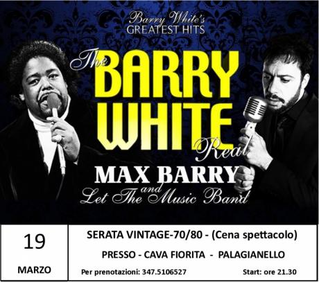 "Barry White & Mario Biondi Tributo" ##disco Fever 70/80##
