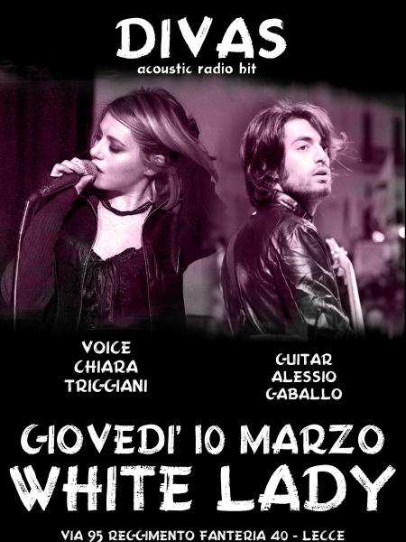 Divas duo live al White Lady a Lecce