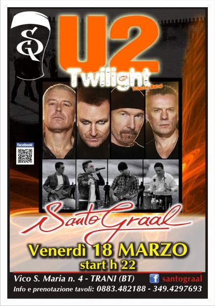 I Twilight U2 Tribute Band in concerto