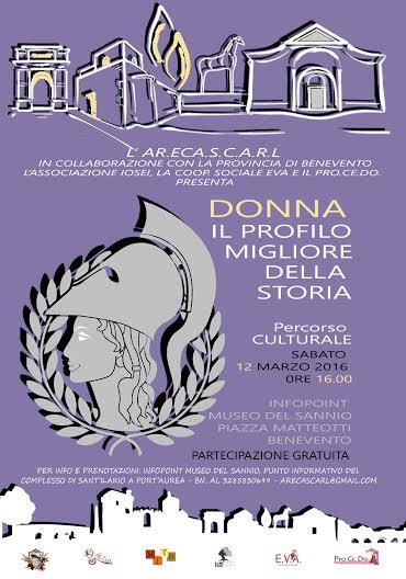Donna, il volto migliore della storia - Percorso culturale