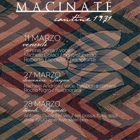 Rachele Andrioli e Rocco Nigro al Macinate Cantine 1931