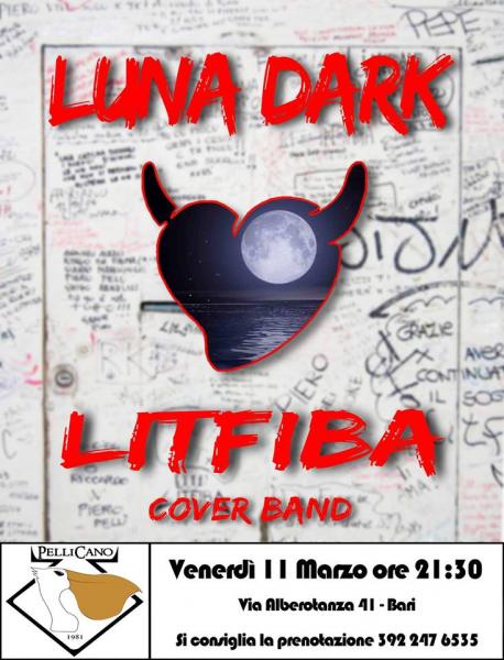 Luna Dark - Litfiba Cover Band live at Pellicano Pub