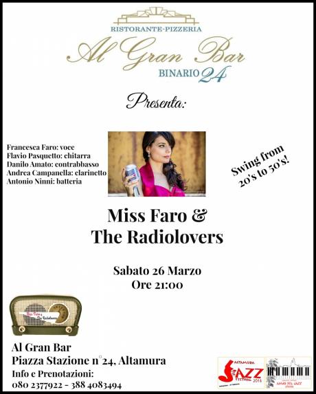 JAZZ & Dintorni: Miss FARO & The RadioLovers