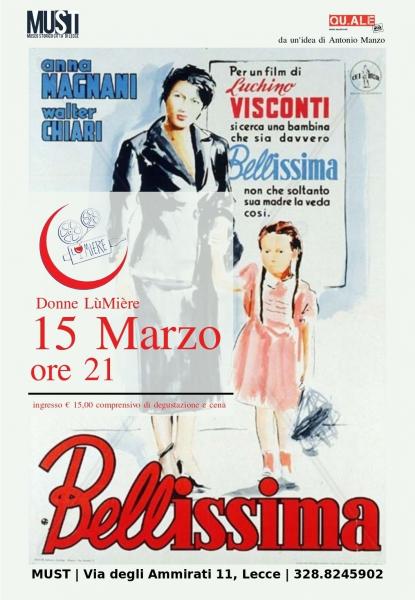 Rassegna cinematografica ‘LùMière’ al Must di Lecce. Omaggio a Anna Magnani.