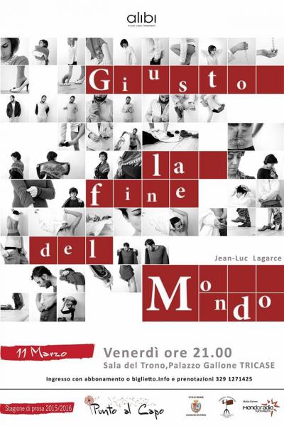 Giusto la fine del mondo di Jean-Luc Lagarce