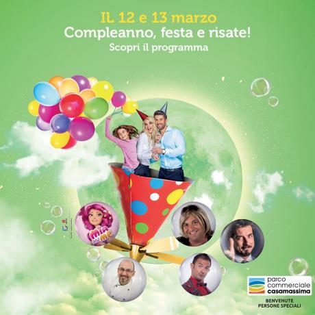 Paolo Ruffini al Ventunesimo Anniversario  Dell'auchan di Casamassima