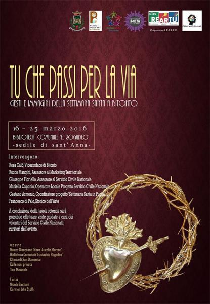 "Tu che passi per la via": inaugurazione mostra