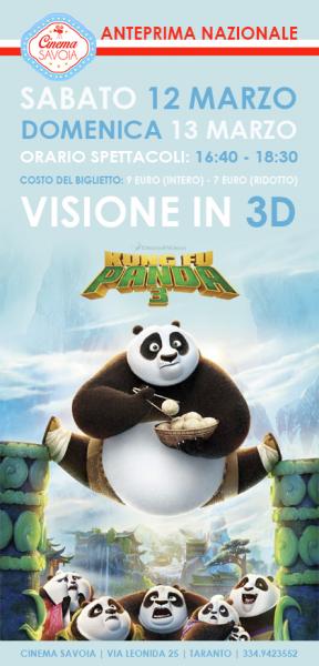 "Kung Fu Panda 3" in anteprima nazionale!