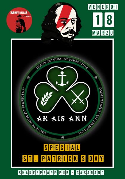 AR AIS ANN - live at The Shakespeare Pub, Casarano