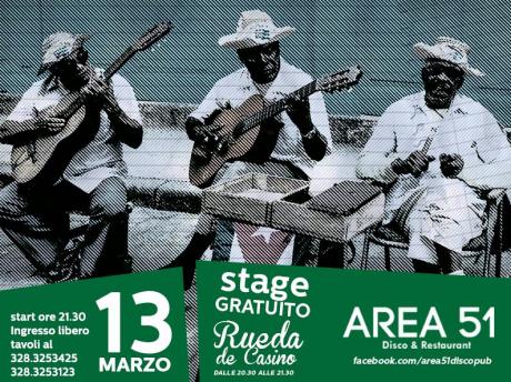 Domingo Tropical raddoppia: stage di rueda de casino nel preserata, poi si balla con Flaco, Giaba ed ElMaximo