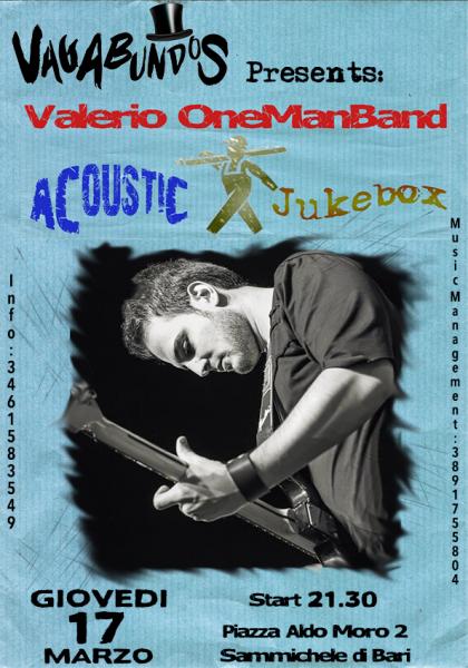 Vagabundos presents: Valerio OneManBand Acoustic Jukebox