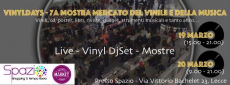 VINYL DAYS settima mostra mercato del vinile e della musica