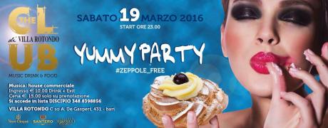 Yummy Party a Villa Rotondo / Ingresso in Lista Discipio 3488398856