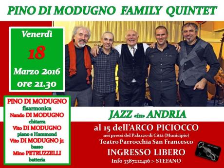 Pino di Modugno Family Quintet