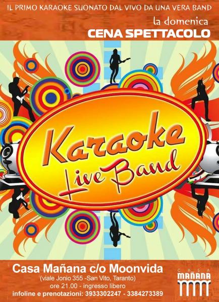 Karaoke Live Band / cantare con una vera band!