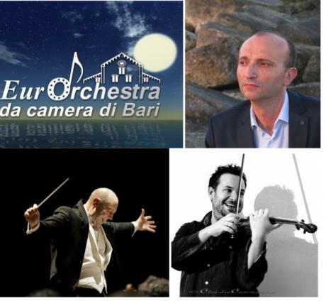 Michelangelo Lentini e Filippo Balducci con l'EurOrchestra