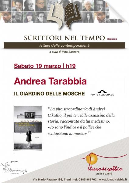 SCRITTORI NEL TEMPO con Andrea Tarabbia