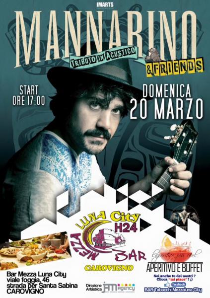 Tributo a Mannarino e alle musiche popolari italiane