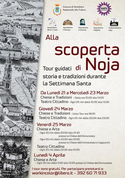 Alla scoperta di Noja, tour guidati di storia e tradizioni durante la Settimana Santa