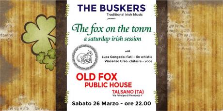 The fox on the town irish session The Buskers Old Fox Public House Talsano (TA)