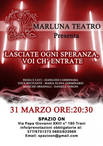 Lasciate Ogni Speranza Voi Ch'entrate