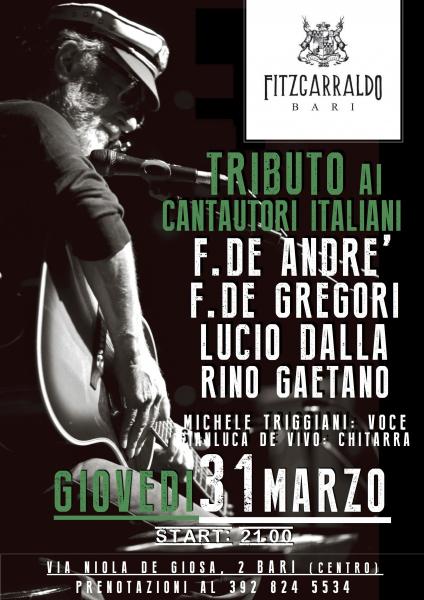 I Rimmel: Tributo ai Cantautori Italiani: De Gregori - De Andre'- Lucio Dalla - Rino Gaetano
