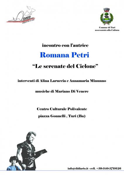 Incontro con l'autrice Romana Petri