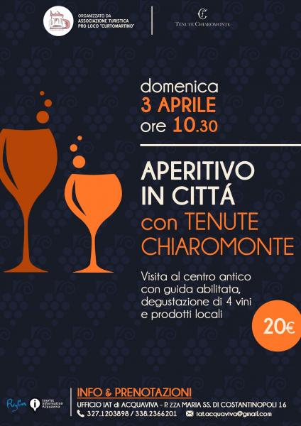 Aperitivo in Città con Tenute Chiaromonte