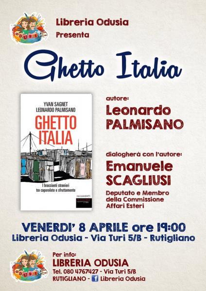 Presentazione di -  “Ghetto Italia" - di Leonardo Palmisano