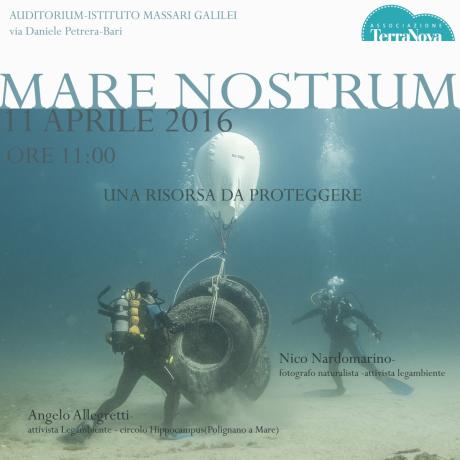 MARE NOSTRUM: una risorsa da proteggere