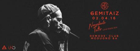 Unica tappa in Puglia di Gemitaiz: "Nonostante tutto" Live Tour