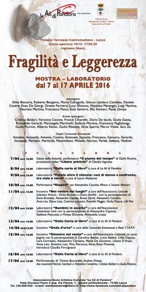 Fragilità e leggerezza