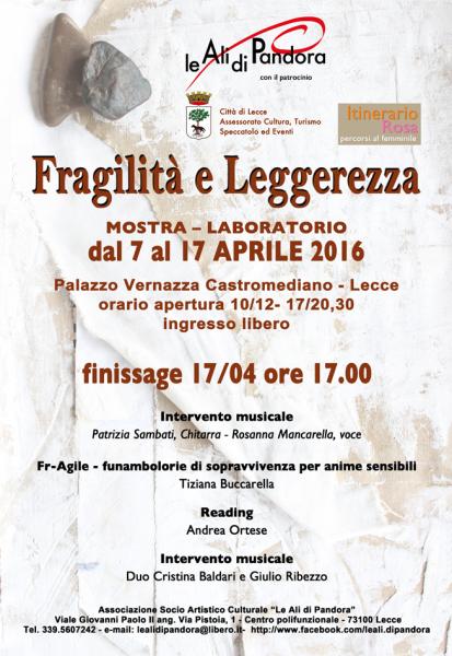 Fragilità e leggerezza: Teatro