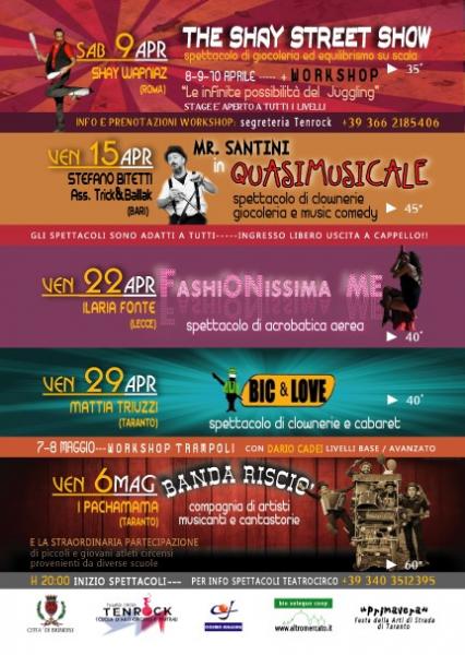 QUASIMUSICALE - “ALIBABÁ E I 40 TENDONI" Piccola rassegna di TeatroCirco