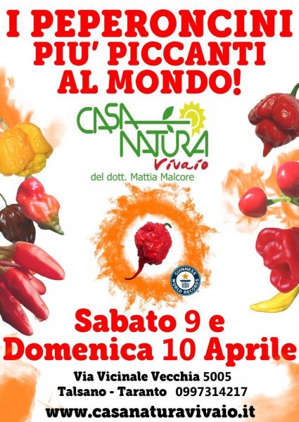 I peperoncini più piccanti al mondo