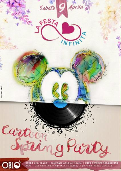 Cartoon Spring Party
