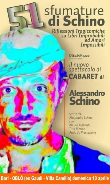 51 SFUMATURE DI SCHINO (riflessioni tragicomiche su libri improbabili ed amori impossibili)