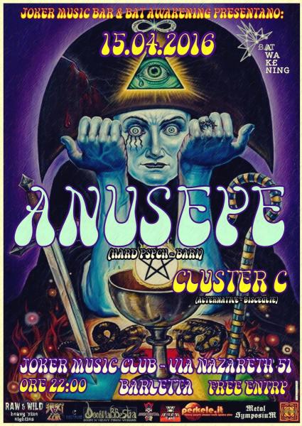 Anuseye & Cluster C al Joker Music Bar di Barletta