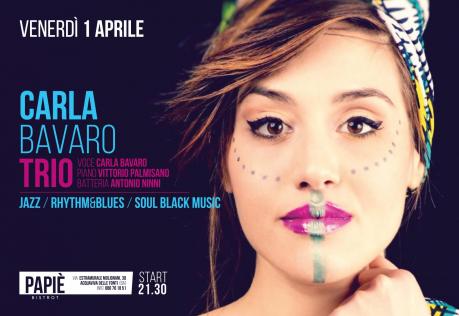 Carla Bavaro Trio al Papiè Bistrot