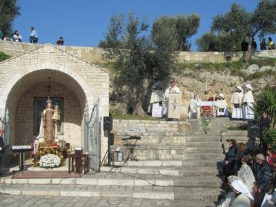 MOTTOLA (TA).  Domenica, si chiude la Pasqua mottolese, con la festa al santuario rupestre della Madonne Abbasce