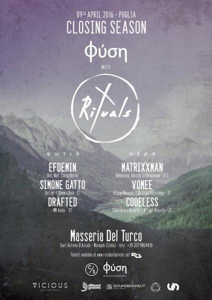 Φύση Music & Rituals: Efdemin + Matrixxman