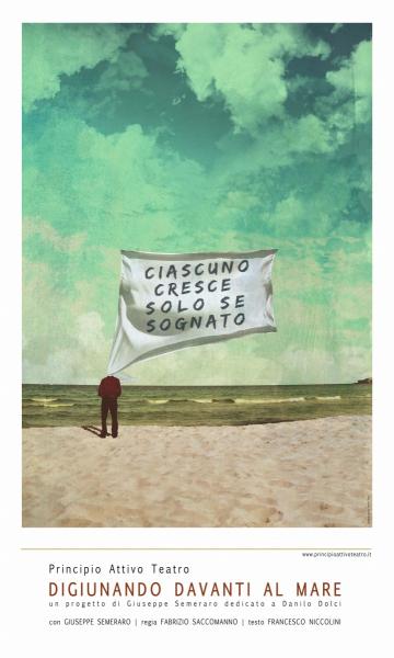 Digiunando davanti al mare, Giuseppe Semeraro e Principio Attivo Teatro a Ruffano per la rassegna teatrale Kairòs