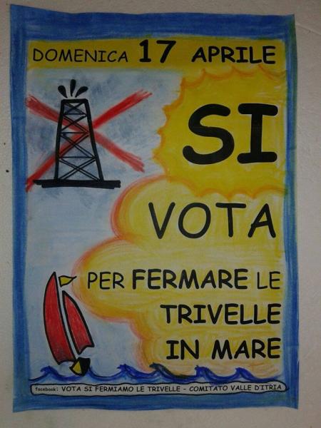 Incontro informativo e divulgativo sul referendum del 17 aprile 2016