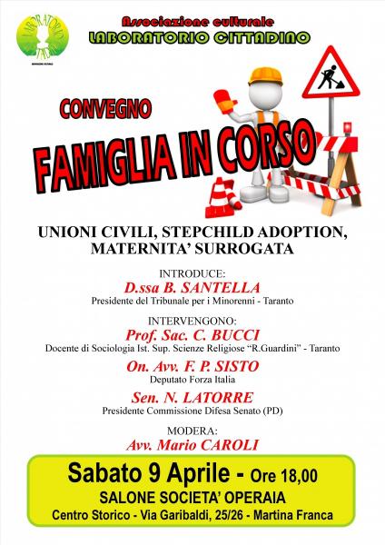 Convegno Famiglia In Corso