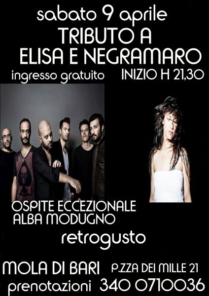 Retrogusto - Tributo a Elisa e Negramaro