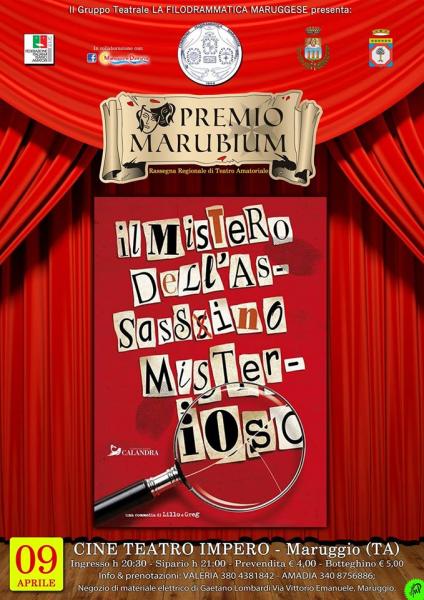 Premio Marubium 2016 - il Mistero Dell'assassino Misterioso
