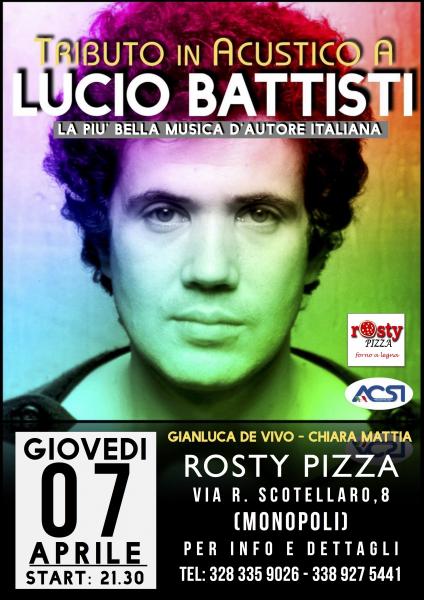 Tributo in Acustico a Lucio Battisti & Friends (la Piu' Bella Musica D'Autore Italiana)