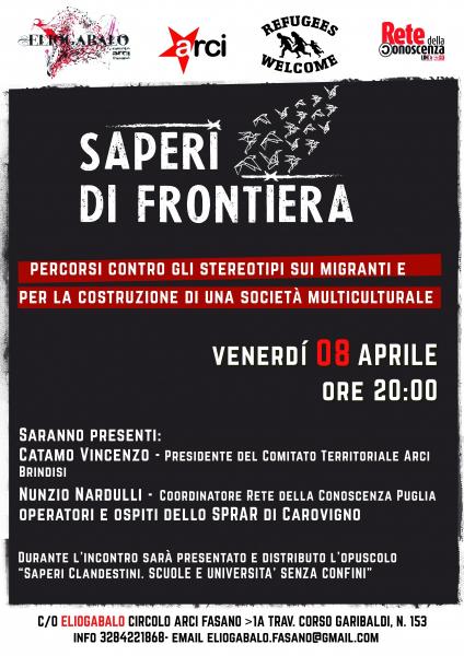 SAPERI DI FRONTIERA / Informarsi contro gli stereotipi