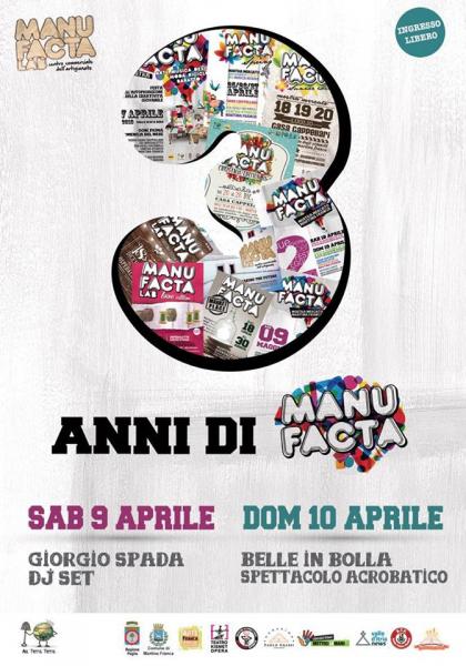 Manufacta 3th B-Day